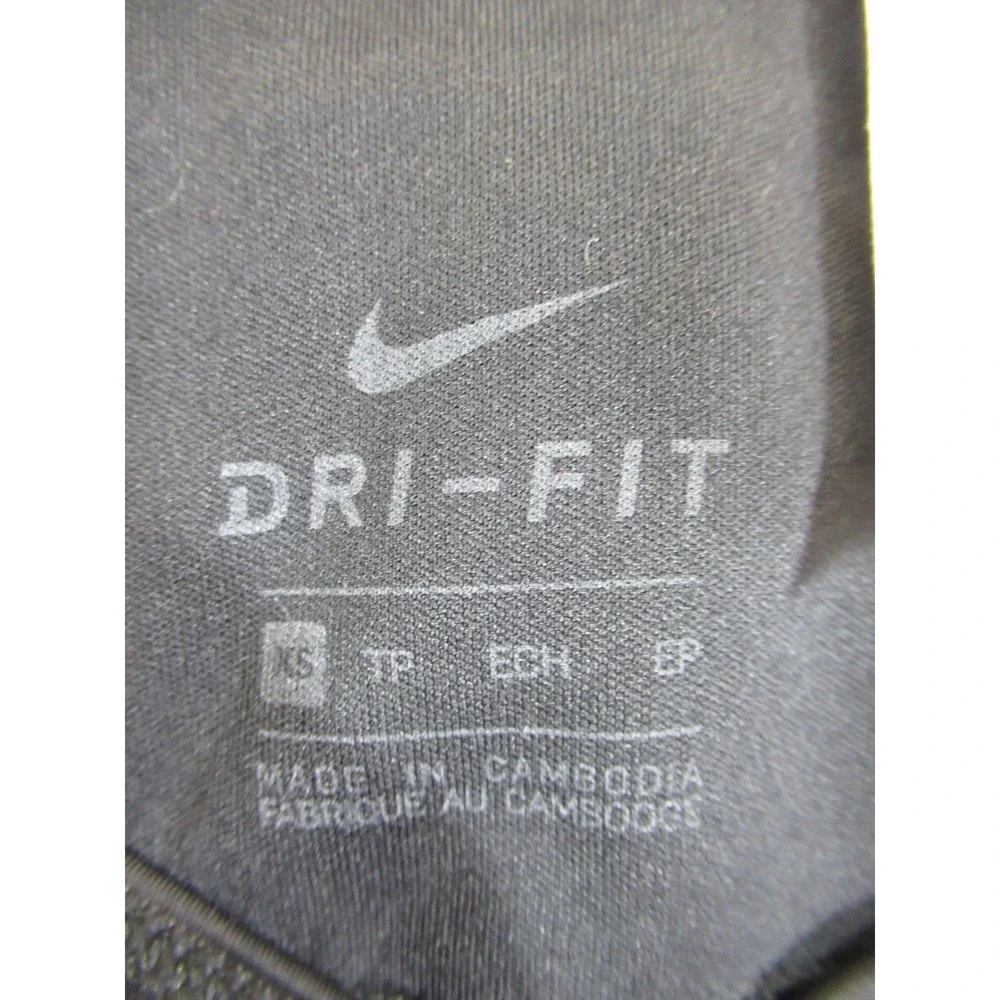Nike Power Speed Compression Tights Women XS Black Zip Pocket 719784